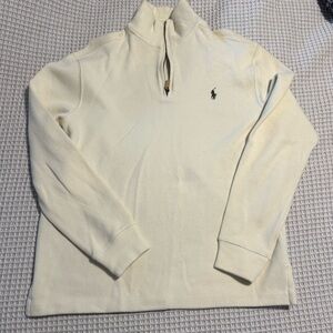 Polo by Ralph Lauren Cream Quarter-Zip
